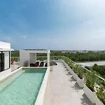 Amplio Apartamento Rodeado De Naturaleza En Playa Del Carmen
